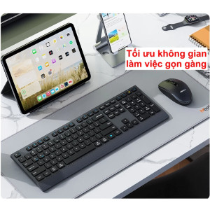 Bàn phím không dây văn phòng Meetion BTK2000 