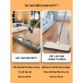 Cây lau nhà phun sương tự vắt ba bông GOOPA xoay 360 độ 