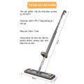 Cây lau nhà phun sương tự vắt ba bông GOOPA xoay 360 độ 