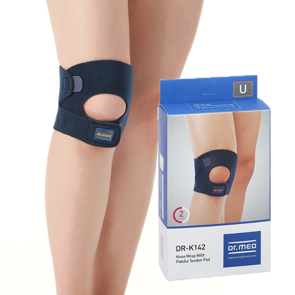 Đai đeo đầu gối co giãn 2 bên giảm áp lực khớp gối