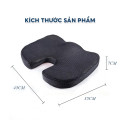 Gối lót ghế ngồi đúng tư thế, thiết kế chữ U thoáng khí
