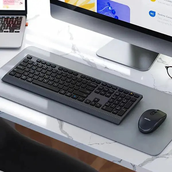 Bàn phím không dây văn phòng Meetion BTK2000 nhỏ gọn chống ồn