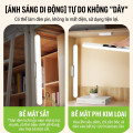 Đèn học gắn tường tích hợp đồng hồ, báo thức, chống cận đa năng, 32cm Có Remote