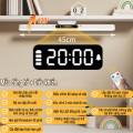 Đèn học gắn tường tích hợp đồng hồ, báo thức, chống cận đa năng, 32cm Có Remote