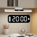 Đèn học gắn tường tích hợp đồng hồ, báo thức, chống cận đa năng, 32cm Có Remote