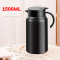 Ấm pha trà giữ nhiệt có lưới lọc dung tích 1500ml tiện lợi, Màu cam