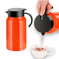 Ấm pha trà giữ nhiệt có lưới lọc dung tích 1500ml tiện lợi, Màu cam