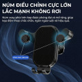 Giá đỡ điện thoại kẹp khe gió điều hòa ô tô xoay 360 độ linh hoạt, Giá đỡ cửa gió 23