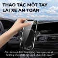 Giá đỡ điện thoại kẹp khe gió điều hòa ô tô xoay 360 độ linh hoạt, Giá đỡ cửa gió 23