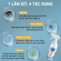 Combo 2 chai xịt côn trùng khử mùi diệt ve rệp an toàn 500ml
