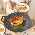 Chảo đá nướng đường kính 34cm chống dính đa năng