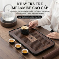 Khay trà tre cao cấp gia công tinh xảo, sang trọng, cổ điển