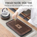 Khay trà tre cao cấp gia công tinh xảo, sang trọng, cổ điển