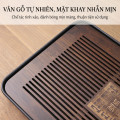 Khay trà tre cao cấp gia công tinh xảo, sang trọng, cổ điển