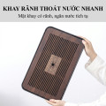 Khay trà tre cao cấp gia công tinh xảo, sang trọng, cổ điển