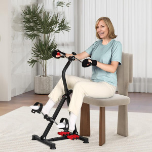 Xe đạp tập hỗ trợ phục hồi có massage tay chân tại nhà