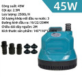 Máy hút cặn bể cá siêu mạnh, vệ sinh đáy hồ nhanh chóng, DL-002 (9W – 15W)