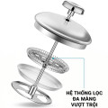 Bình pha trà cà phê thủy tinh kiểu Pháp dung tích 350ml