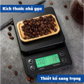 Cân tiểu ly điện tử pha chế 0.1g - 5kg bấm giờ chuyên dụng