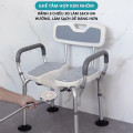 Ghế ngồi tắm chống trơn trượt gấp gọn tiện lợi cho người cao tuổi và phụ nữ mang thai