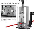 Máy tuốt vỏ dây điện tự động đa năng bằng kim loại