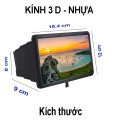 Kính 3D, kính phóng to màn hình điện thoại siêu nét, chống chói