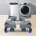 Chân kê máy giặt tủ lạnh inox điều chỉnh kích thước linh hoạt có bánh xe