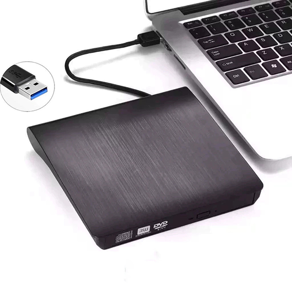 Ổ đọc ghi đĩa CD, DVD rời gắn ngoài qua cổng USB 3.0 cho laptop, PC