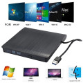 Ổ đọc ghi đĩa CD, DVD rời gắn ngoài qua cổng USB 3.0 cho laptop, PC