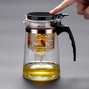 Ấm pha trà thủy tinh chịu nhiệt dung tích 750 ml