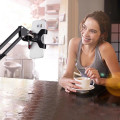 Chân đế để bàn kẹp điện thoại dùng livestream, quay video, học online