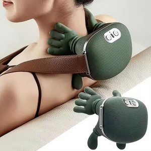 Máy massage cổ vai gáy nhiệt hồng ngoại 3 chế độ mô phỏng bàn tay cao cấp