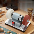 Máy mài dao kéo mini 2 đầu nhỏ gọn dùng điện tiện lợi