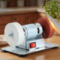 Máy mài dao kéo mini 2 đầu nhỏ gọn dùng điện tiện lợi