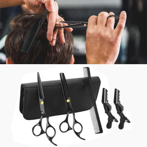 Bộ kéo cắt tỉa tóc gia đình chất liệu thép cao cấp chống gỉ, sắc bén