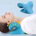 Gối massage cổ vai gáy công thái học cao su non thư giãn cột sống