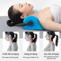 Gối massage cổ vai gáy công thái học cao su non thư giãn cột sống