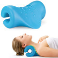 Gối massage cổ vai gáy công thái học cao su non thư giãn cột sống