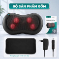 Gối massage cổ vai gáy nhiệt hồng ngoại Kingtech cao cấp