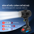 Máy thổi phản lực không dây động cơ cực mạnh kèm pin 10 cell