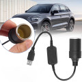 Cáp chuyển đổi USB 5V sang DC 12V tiện dụng cho ô tô