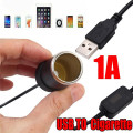 Cáp chuyển đổi USB 5V sang DC 12V tiện dụng cho ô tô