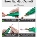 Máy khoan điện mini cắt mài linh hoạt đa chức năng, Bộ 27 món