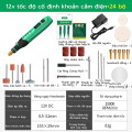 Máy khoan điện mini cắt mài linh hoạt đa chức năng, Bộ 27 món