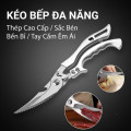 Kéo nhà bếp đa năng cắt gà, cắt cá thiết kế cộng lực mạnh mẽ