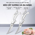 Kéo nhà bếp đa năng cắt gà, cắt cá thiết kế cộng lực mạnh mẽ