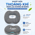 Đệm ngồi chống trĩ chất liệu cao cấp thoáng khí