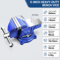 Ê tô bàn nguội kẹp gia công cơ khí đa năng, Phó vise 4 inch100mm