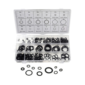 Hộp 225 chiếc gioăng vòng đệm cao su nitrile chịu dầu, chịu nhiệt độ cao