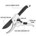 Kéo cắt cành trợ lực lưỡi thép SK5 sắc bén